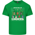 Guitar Important Choices Guitarist Music Kids T-Shirt Childrens Irish Green