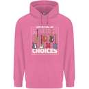 Guitar Important Choices Guitarist Music Mens 80% Cotton Hoodie Azelea