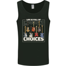 Guitar Important Choices Guitarist Music Mens Vest Tank Top Black