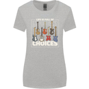 Guitar Important Choices Guitarist Music Womens Wider Cut T-Shirt Sports Grey