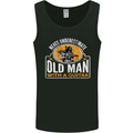 Guitar Never Underestimate an Old Man Mens Vest Tank Top Black