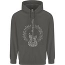 Guitar Notes Electirc Guitarist Player Rock Childrens Kids Hoodie Storm Grey