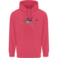 Guitar Perspective Guitarist Bass Electric Childrens Kids Hoodie Heliconia