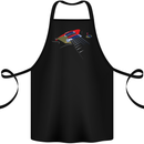 Guitar Perspective Guitarist Bass Electric Cotton Apron 100% Organic Black