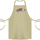 Guitar Perspective Guitarist Bass Electric Cotton Apron 100% Organic Khaki