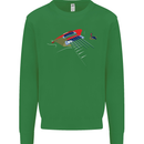 Guitar Perspective Guitarist Bass Electric Kids Sweatshirt Jumper Irish Green