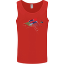 Guitar Perspective Guitarist Bass Electric Mens Vest Tank Top Red