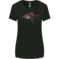 Guitar Perspective Guitarist Bass Electric Womens Wider Cut T-Shirt Black