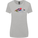 Guitar Perspective Guitarist Bass Electric Womens Wider Cut T-Shirt Sports Grey