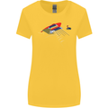Guitar Perspective Guitarist Bass Electric Womens Wider Cut T-Shirt Yellow