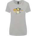 Guitar Reflection Guitarist Bass Acoustic Womens Wider Cut T-Shirt Sports Grey