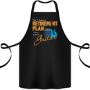 Guitar Retirement Plan Guitarist Acoustic Cotton Apron 100% Organic Black