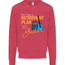 Guitar Retirement Plan Guitarist Acoustic Mens Sweatshirt Jumper Heliconia