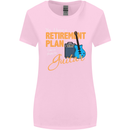 Guitar Retirement Plan Guitarist Acoustic Womens Wider Cut T-Shirt Light Pink