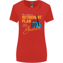 Guitar Retirement Plan Guitarist Acoustic Womens Wider Cut T-Shirt Red