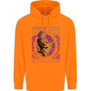 Guitar Riffs Are My Language Guitarist Childrens Kids Hoodie Orange