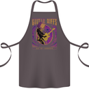 Guitar Riffs Are My Language Guitarist Cotton Apron 100% Organic Dark Grey