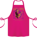 Guitar Riffs Are My Language Guitarist Cotton Apron 100% Organic Pink