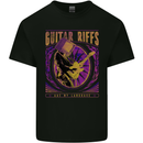 Guitar Riffs Are My Language Guitarist Kids T-Shirt Childrens Black