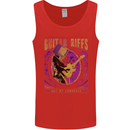 Guitar Riffs Are My Language Guitarist Mens Vest Tank Top Red