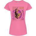 Guitar Riffs Are My Language Guitarist Womens Petite Cut T-Shirt Azalea