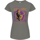 Guitar Riffs Are My Language Guitarist Womens Petite Cut T-Shirt Charcoal