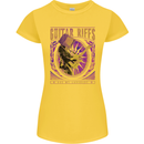 Guitar Riffs Are My Language Guitarist Womens Petite Cut T-Shirt Yellow