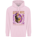 Guitar Riffs are My Language Childrens Kids Hoodie Light Pink
