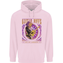 Guitar Riffs are My Language Childrens Kids Hoodie Light Pink