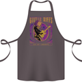 Guitar Riffs are My Language Cotton Apron 100% Organic Dark Grey