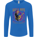 Guitar Riffs are My Language Mens Long Sleeve T-Shirt Royal Blue
