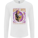 Guitar Riffs are My Language Mens Long Sleeve T-Shirt White