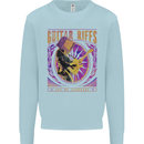 Guitar Riffs are My Language Mens Sweatshirt Jumper Light Blue