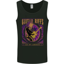 Guitar Riffs are My Language Mens Vest Tank Top Black