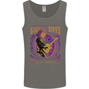 Guitar Riffs are My Language Mens Vest Tank Top Charcoal