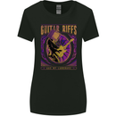 Guitar Riffs are My Language Womens Wider Cut T-Shirt Black