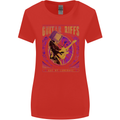 Guitar Riffs are My Language Womens Wider Cut T-Shirt Red