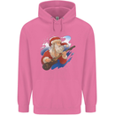 Guitar Santa Funny Christmas Rock n Roll Childrens Kids Hoodie Azalea