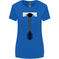 Guitar Tie Guitarist Bass Acoustic Funny Womens Wider Cut T-Shirt Royal Blue