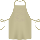 Guitar Word Art Guitarist Electric Acoustic Cotton Apron 100% Organic Khaki