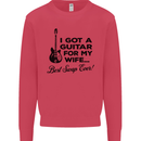 Guitar for My Wife Best Swap Ever Guitarist Mens Sweatshirt Jumper Heliconia
