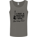Guitar for My Wife Best Swap Ever Guitarist Mens Vest Tank Top Charcoal
