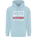 Guitarist I Don't Mean to Be Awesome Guitar Childrens Kids Hoodie Light Blue