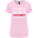 Guitarist I Don't Mean to Be Awesome Guitar Womens Wider Cut T-Shirt Light Pink