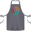Gym Be Stronger Than Your Excuses Fitness Cotton Apron 100% Organic Steel