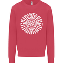 Gym Be Stronger Than Your Excuses Fitness Kids Sweatshirt Jumper Heliconia