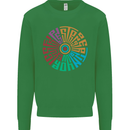 Gym Be Stronger Than Your Excuses Fitness Kids Sweatshirt Jumper Irish Green