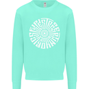 Gym Be Stronger Than Your Excuses Fitness Kids Sweatshirt Jumper Peppermint