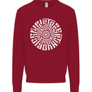 Gym Be Stronger Than Your Excuses Fitness Kids Sweatshirt Jumper Red