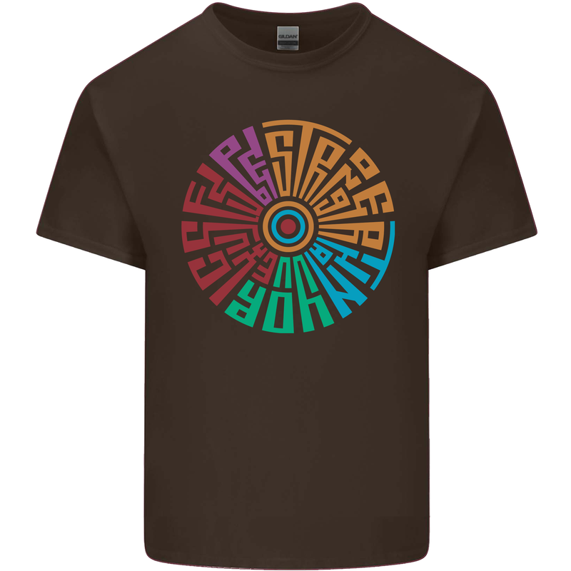 Gym Be Stronger Than Your Excuses Fitness Kids T-Shirt Childrens Chocolate